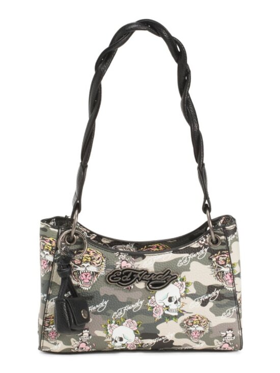 Ed Hardy Handbags - ED HARDY Abby Camo Shoulder Bag